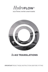 Hydroflow HS40 TRANSLATIONS Mode D'emploi