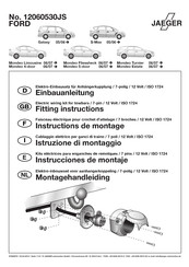 Jaeger 12060530JS Instructions De Montage