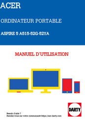 Acer Aspire 5 A515-52 Manuel D'utilisation