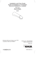 Kohler K-5327 Guide D'installation Et D'entretien