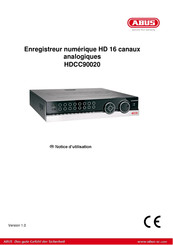 Abus HDCC90020 Notice D'utilisation