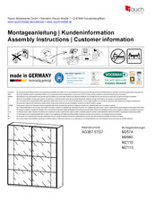 Rauch AG367.57G7 Notice De Montage