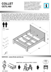 Forte COLLET CETL160 Notice De Montage