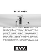 SATA HRS Serie Mode D'emploi