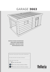 telluria GARAGE 3663 Instructions De Montage