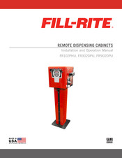 FILL-RITE FR902DPU Manuel D'installation Et D'utilisation