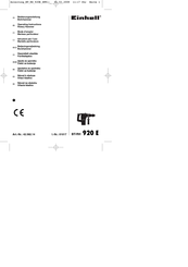 EINHELL 42.582.14 Mode D'emploi