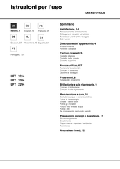 Hotpoint LFT 3204 Mode D'emploi