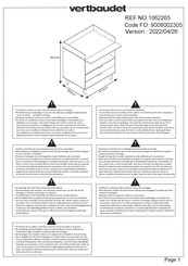 VERTBAUDET 1062265 Mode D'emploi