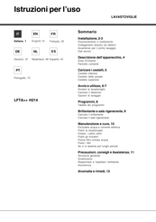 Hotpoint LFTA++ H214 Mode D'emploi