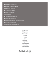 De Dietrich DRL880ES Guide D'utilisation