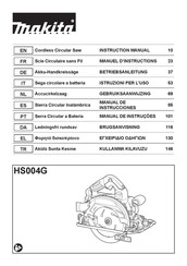 Makita HS004G Manuel D'instructions