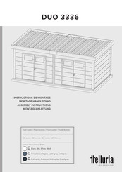 telluria DUO 3336 Instructions De Montage