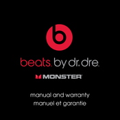 Monster dr.dre beats Manuel D'utilisation Et Garantie