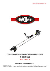 Racing RACD314TB Manuel D'instructions