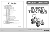 Kubota L4701 Manuel De L'utilisateur