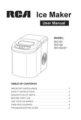 RCA RIC101 Manuel De L'utilisateur