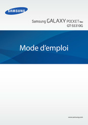 Samsung GT-S5310G Mode D'emploi