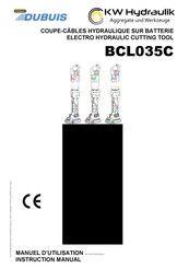 Stanley DUBUIS BCL035C Manuel D'utilisation