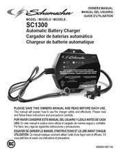 Schumacher Electric SC1300 Guide D'utilisation