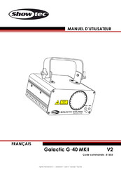 SHOWTEC Galactic G-40 MKII Manuel D'utilisateur