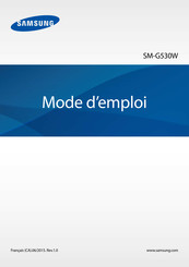 Samsung SM-G530W Mode D'emploi