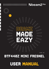 Beamz Pro BTF440Z MINI FRESNEL Mode D'emploi