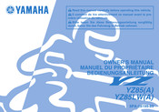 Yamaha YZ85LWA Manuel Du Propriétaire