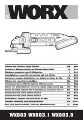 Worx WX803.1 Mode D'emploi