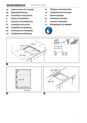 NEFF T63TDX1L0 Notice D'installation