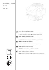 ST TRE 352 Manuel D'utilisation
