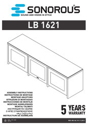 Sonorous LB 1621 Instructions De Montage