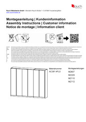 Rauch AC381.4FL0 Notice De Montage