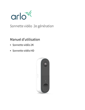 Arlo AVD3001 Manuel D'utilisation