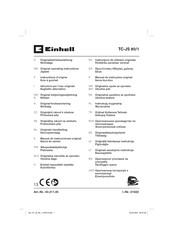 EINHELL TC-JS 80/1 Instructions D'origine
