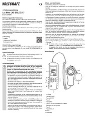 VOLTCRAFT MS-200LED SE Mode D'emploi