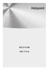 Hotpoint WD 914 NB Mode D'emploi