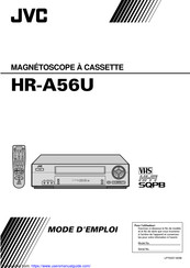 JVC HR-A56U Mode D'emploi