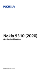 Nokia 5310 2020 Guide D'utilisation