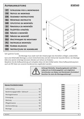 Wilhelm Schildmeyer ATENO-80 838560 Notice De Montage