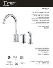 Danze PARMA D423058 Guide D'installation