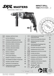 SKIL MASTERS F0151023 Serie Notice Originale