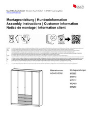 Rauch AG445.4DA8 Notice De Montage