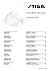 Stiga 100C E Manuel D'utilisation