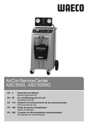 Waeco AirCon Service Center ASC5000 Notice D'utilisation