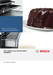 Bosch CSG656R 1 Série Notice D'utilisation