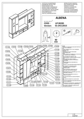 Dedeman UP 00285 Instructions D'assemblage