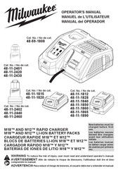 Milwaukee 48-11-1812 Mode D'emploi