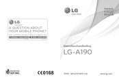 LG A190 Mode D'emploi