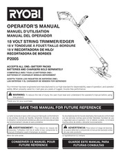 Ryobi P2005 Manuel D'utilisation